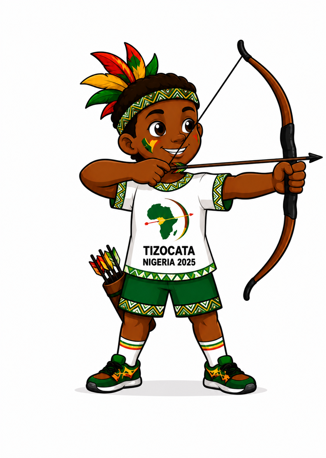 Tizocata tournament archer mascot